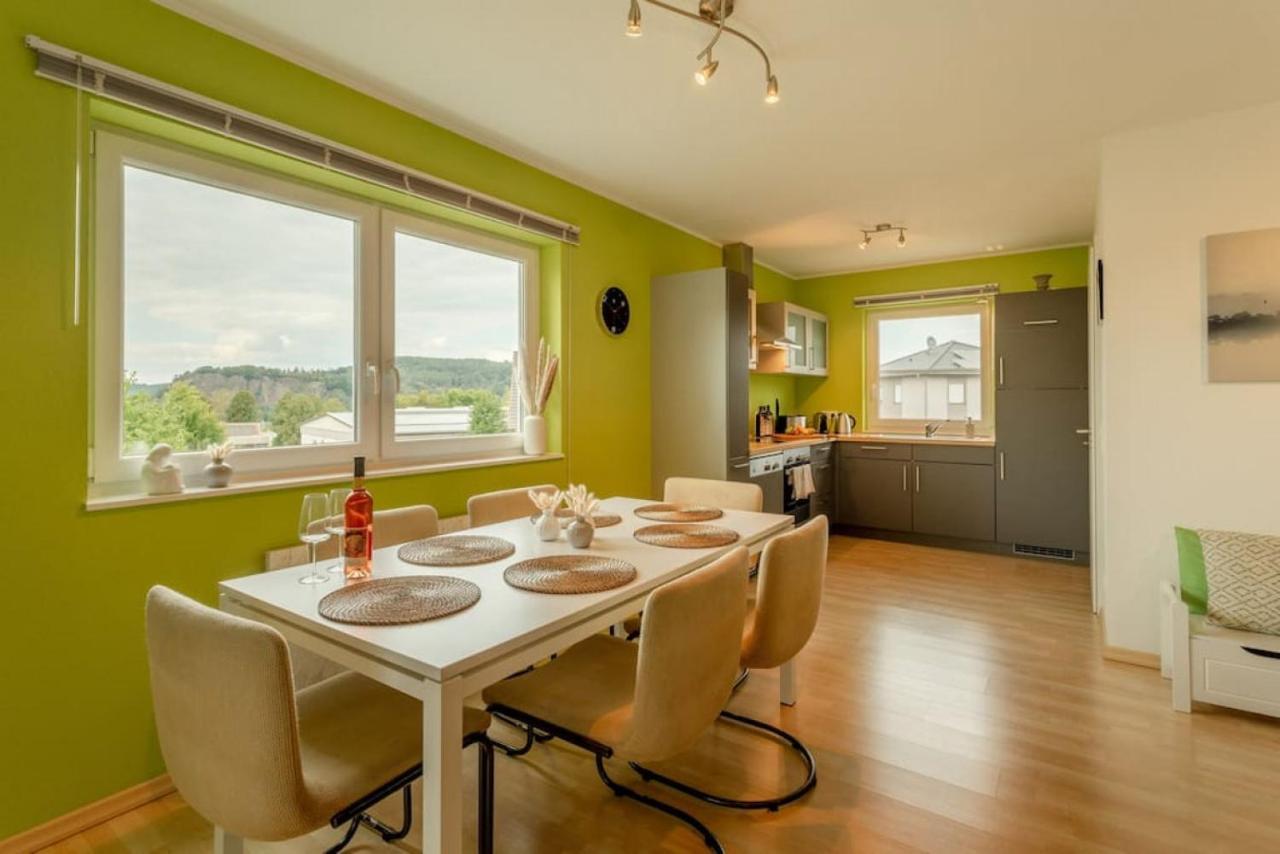 גרולסטיין Dolomites Bungalow Eifelsteig W View Terrace Bbq מראה חיצוני תמונה